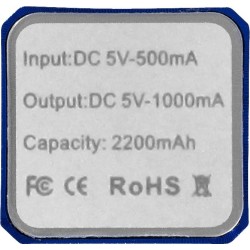 Back-12349201_B | Powerbank in alluminio 2.200 mAh Volt